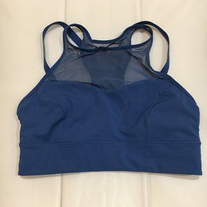 lululemon Blue Sports Bra size 10